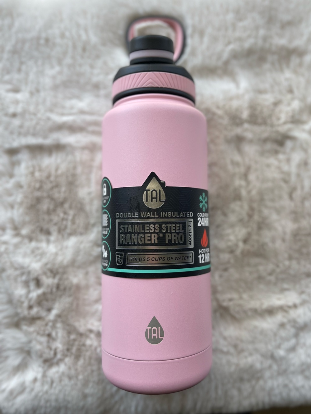 NWT TAL 40oz Tumbler - Ranger Pink